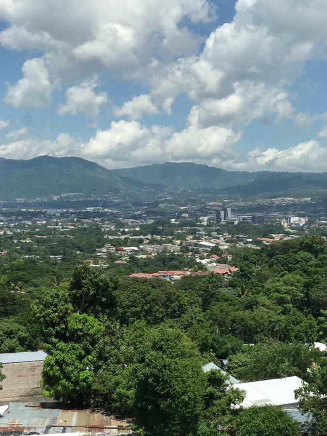 Apartamento Con La Mejor Vista De San Salvador Esterno foto