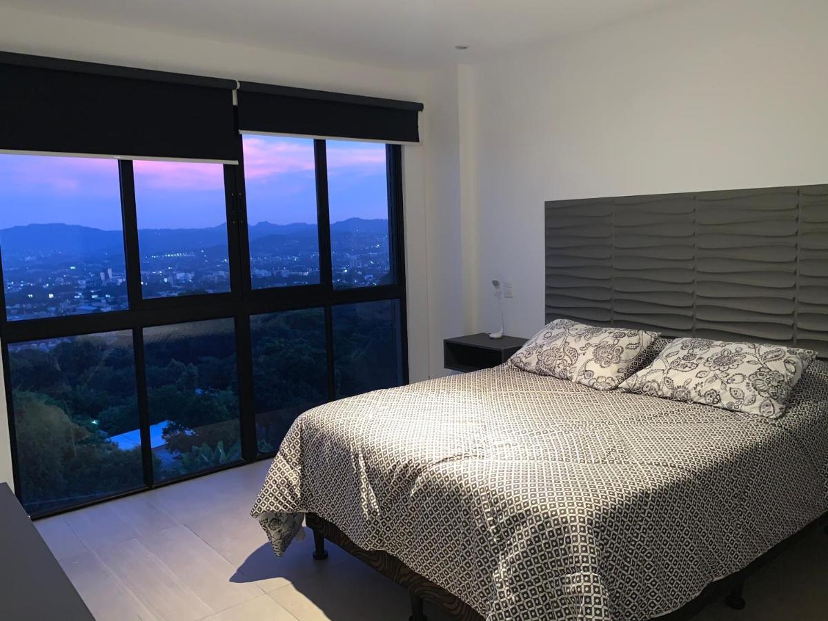 Apartamento Con La Mejor Vista De San Salvador Esterno foto